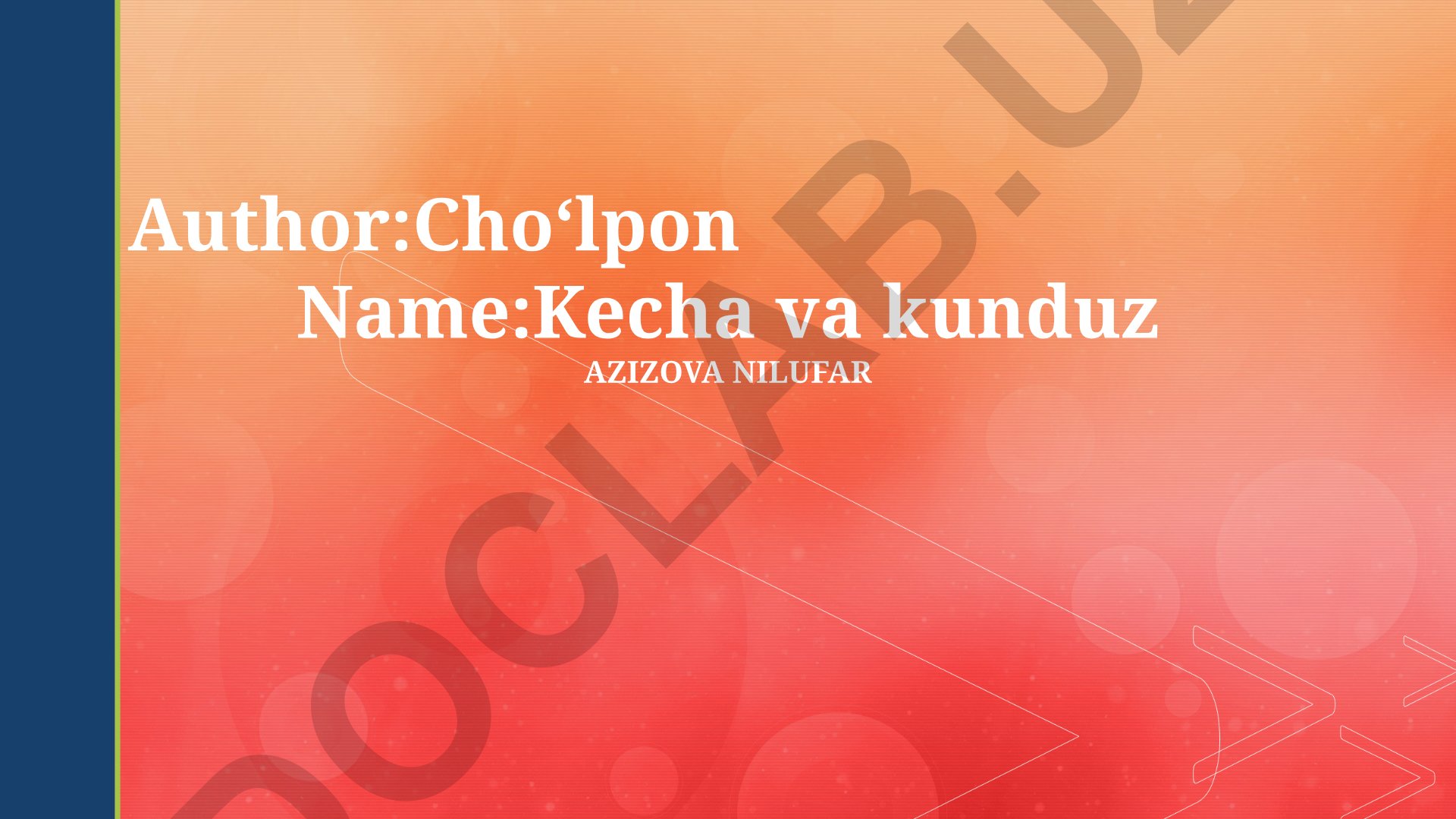 Kecha va kunduz: texnologiya, iqlim va iqtisodiyotning rivojlanishi