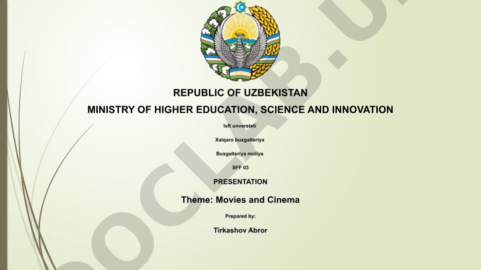 Movies and Cinema