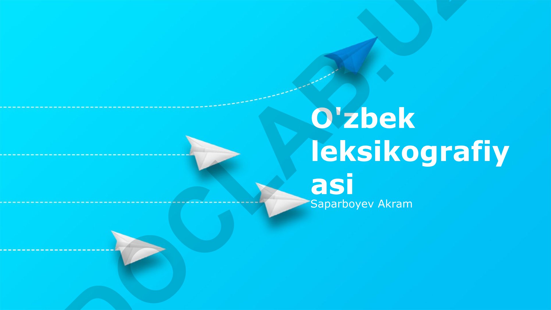 O'zbek leksikografiyasining muammolari va kelajagi