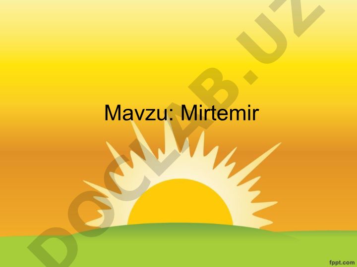 Mirtemir Reja: Shoirning hayot yo'li, do'stlik kuychisi va ijodiy faoliyati