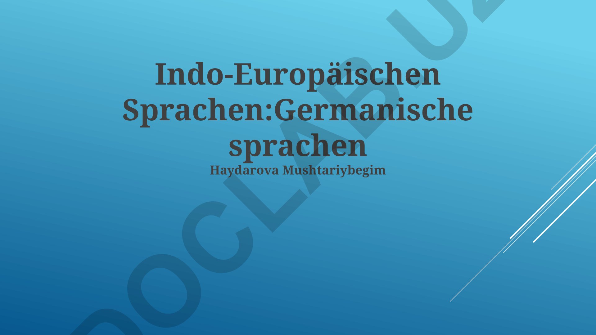 Die Entwicklung und Einführung der germanischen Sprachen