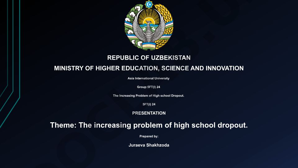 The increasing problem of high school dropout
