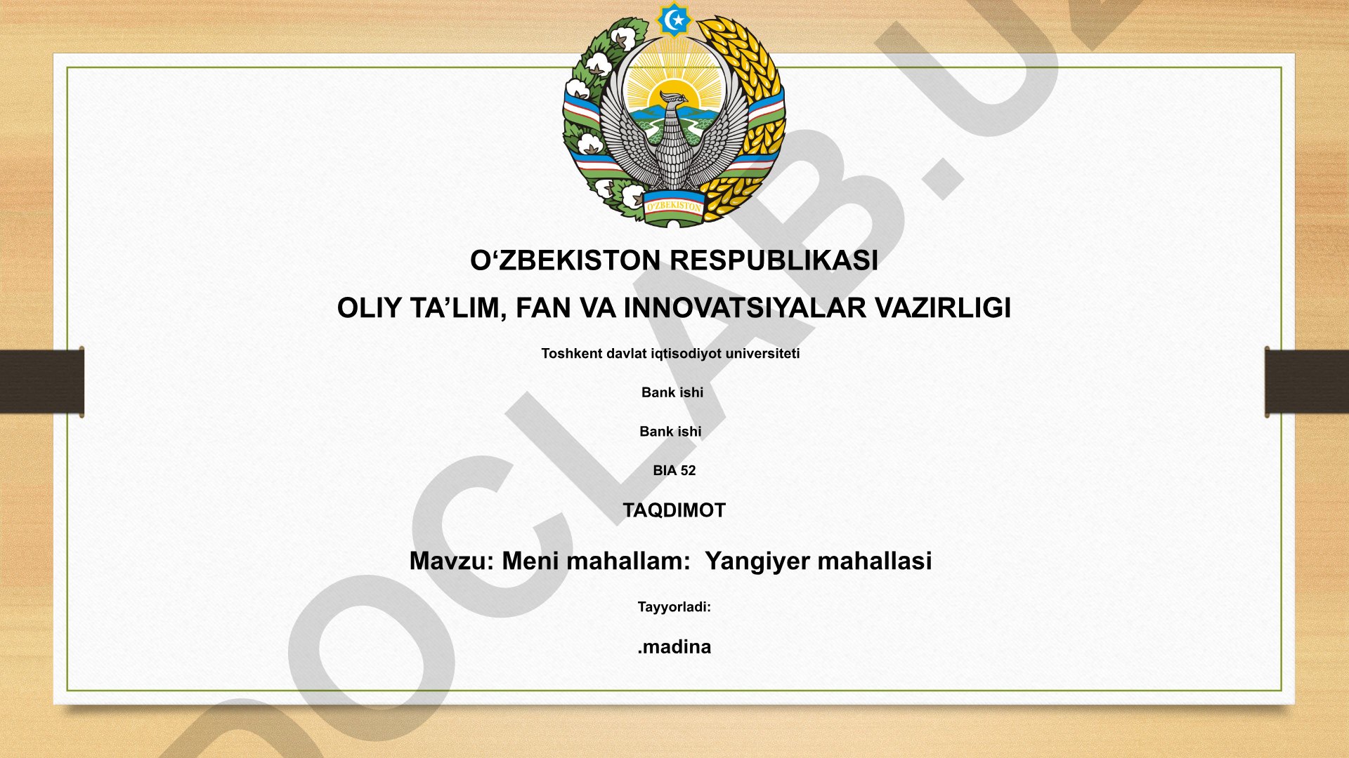 Yangiyer mahallasi: tarixi, ijtimoiy-iqtisodiy hayoti va kelajak rejalari