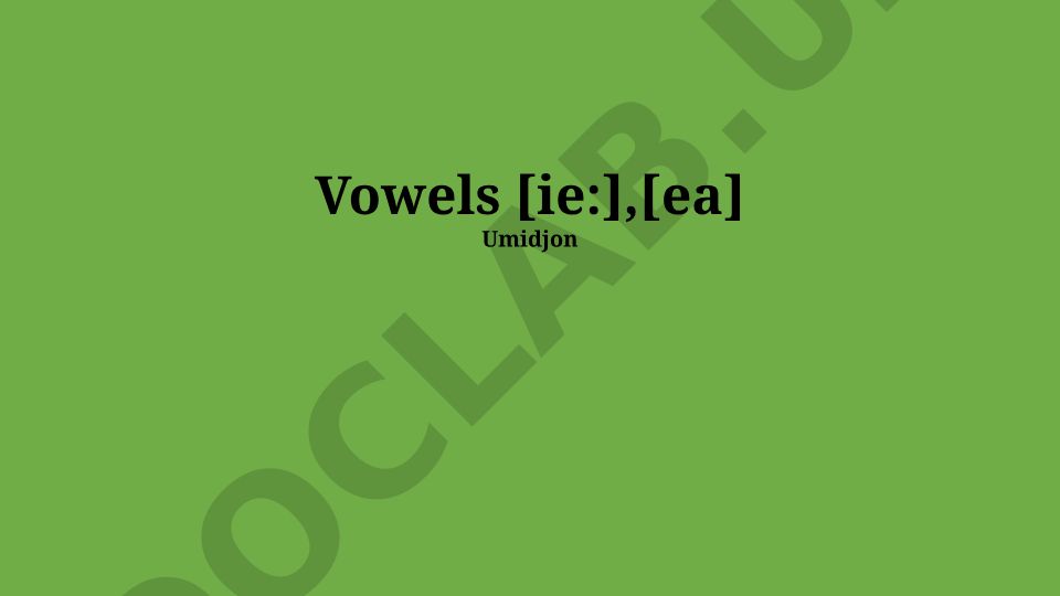 Fundamentals of Vowels: Definition, Articulation, and Classification