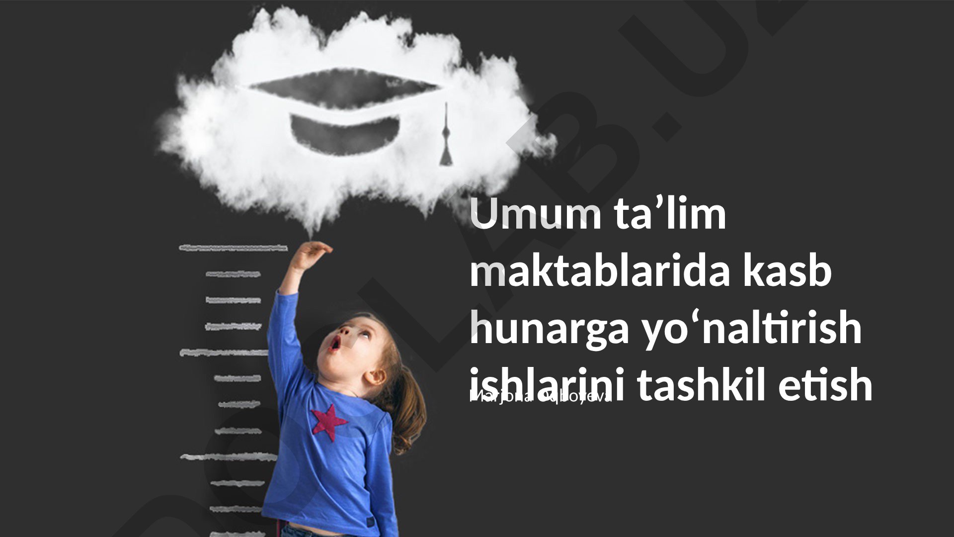 Umum taʼlim maktablarida kasb hunarga yoʻnaltirish ishlarini tashkil etish
