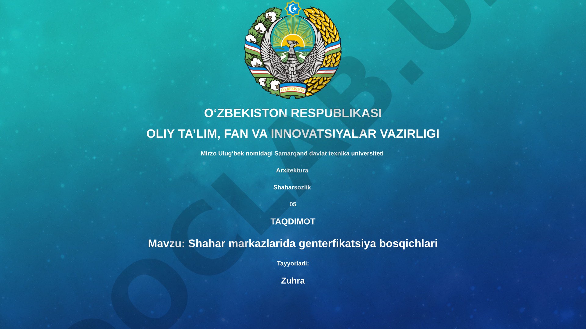 Shahar markazlarida gentrifikatsiya bosqichlari