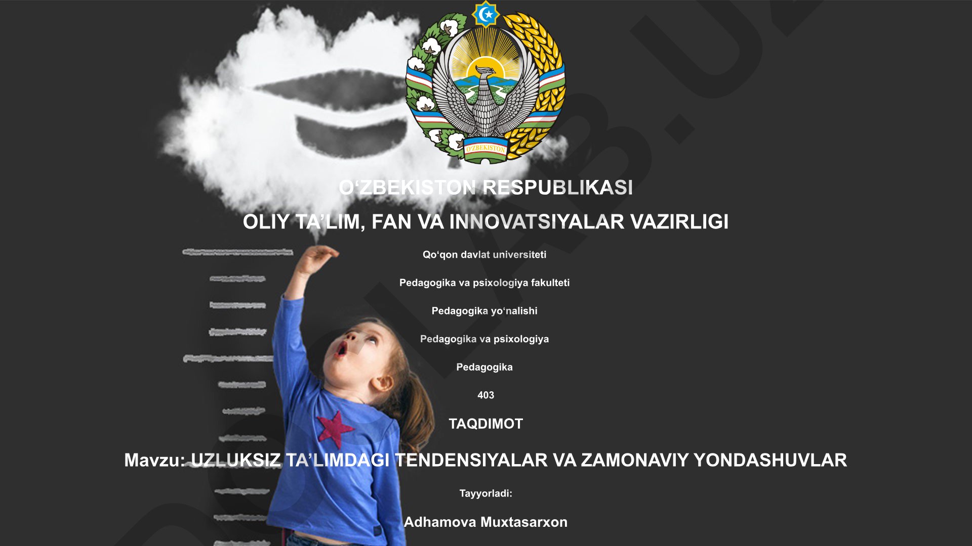 Uzluksiz ta'limdagi tendensiyalar va zamonaviy yondashuvlar