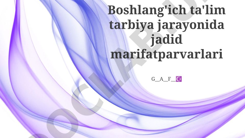 Boshlang'ich ta'limda progressiv ta'lim tamoyillari va amaliyotlari