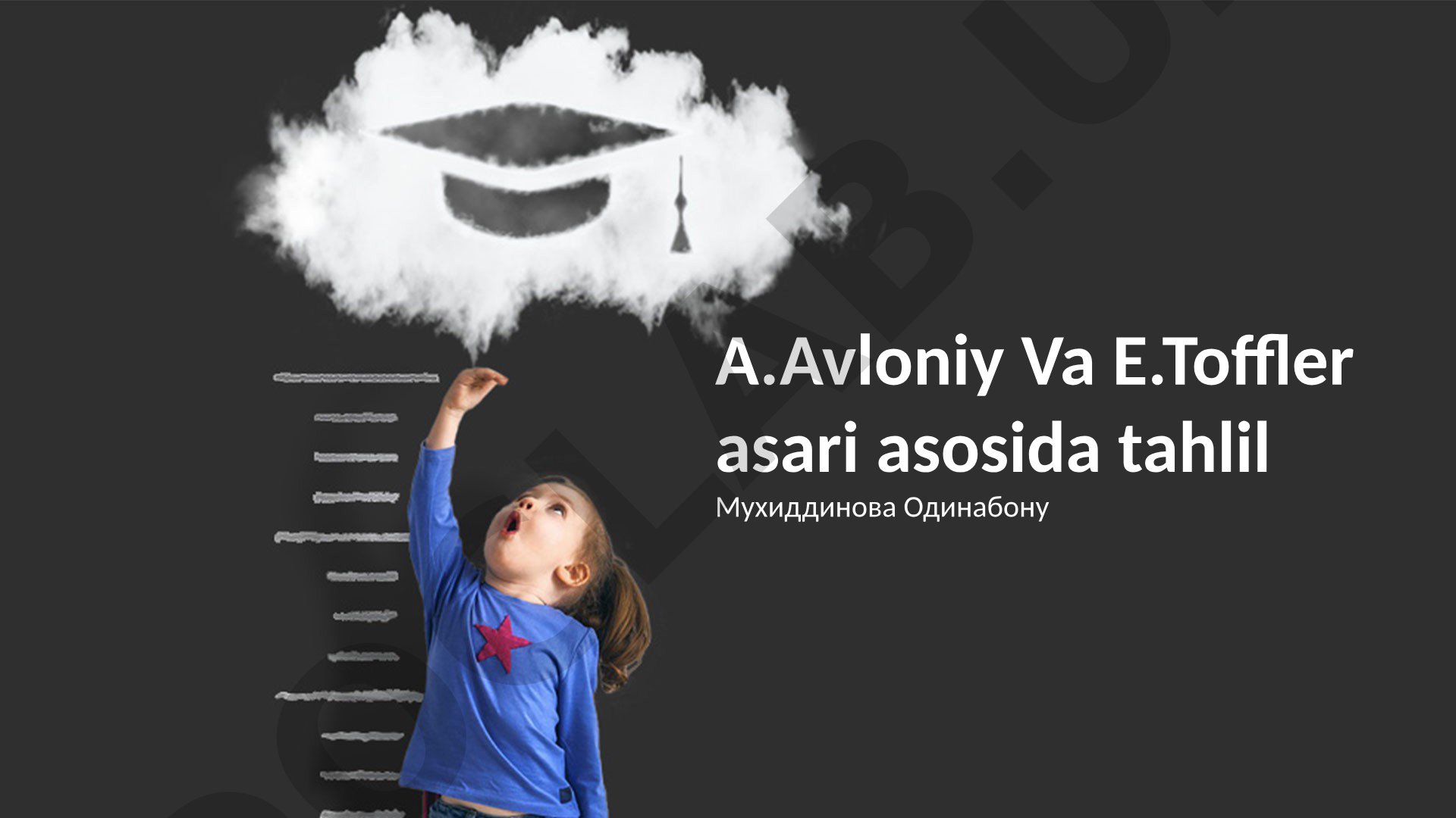 A.Avloniy va E.Toffler asari asosida tahlil