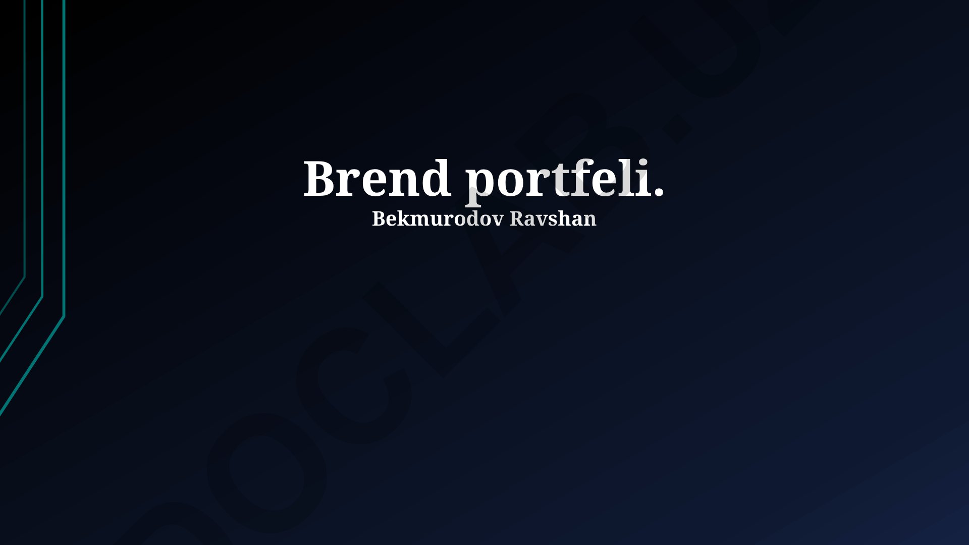 Brend portfeli strategiyasi va amalga oshirish