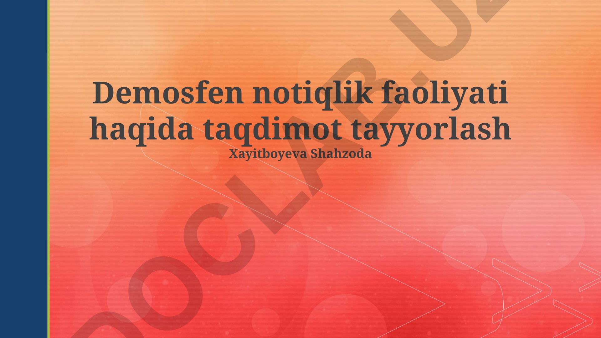 Demosfen notiqlik faoliyati va siyosiy merosi