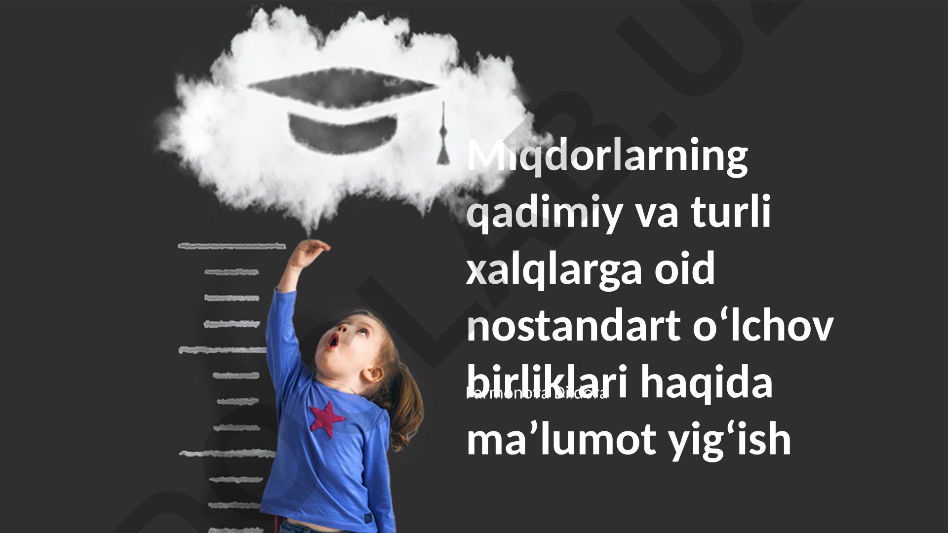 Qadimgi xalqlarning nostandart o'lchov birliklari