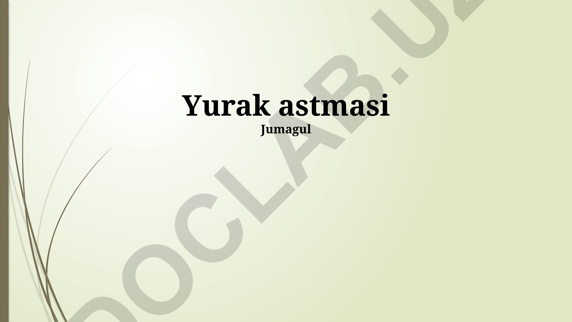 Yurak astmasi