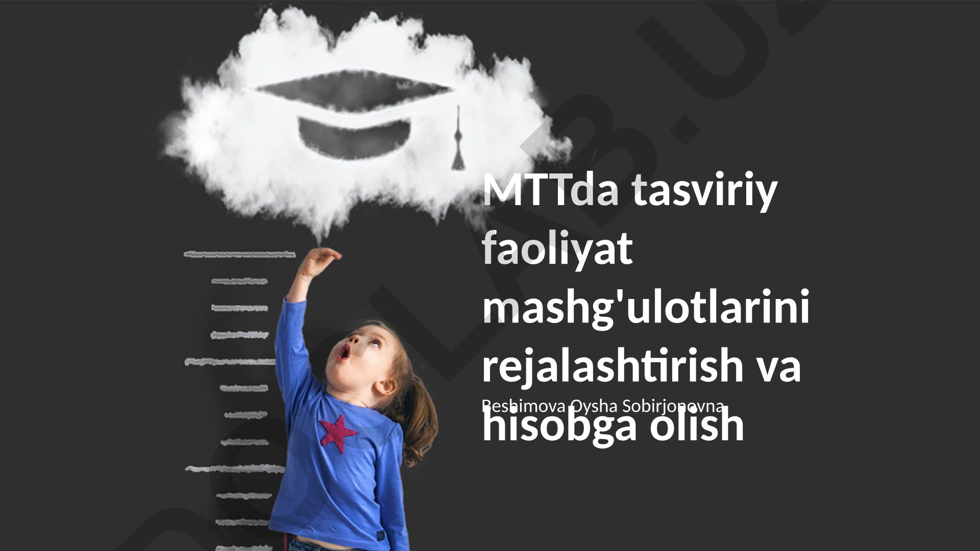 MTTda tasviriy faoliyat mashg'ulotlarini rejalashtirish va hisobga olish