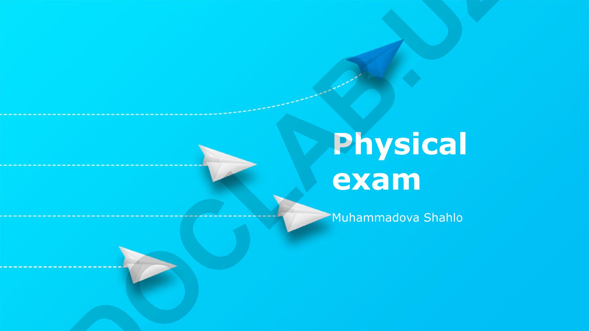 Physical Examination Components and Techniques