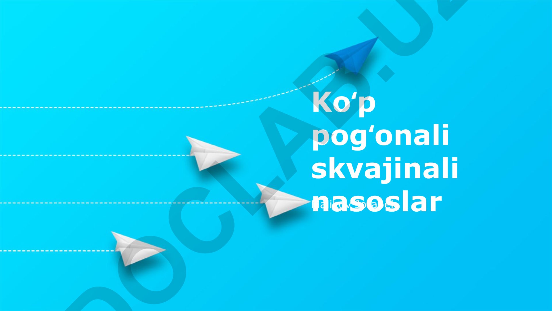 Ko'p bosqichli vaginal nasoslarning qo'llanilishi va samaradorligi