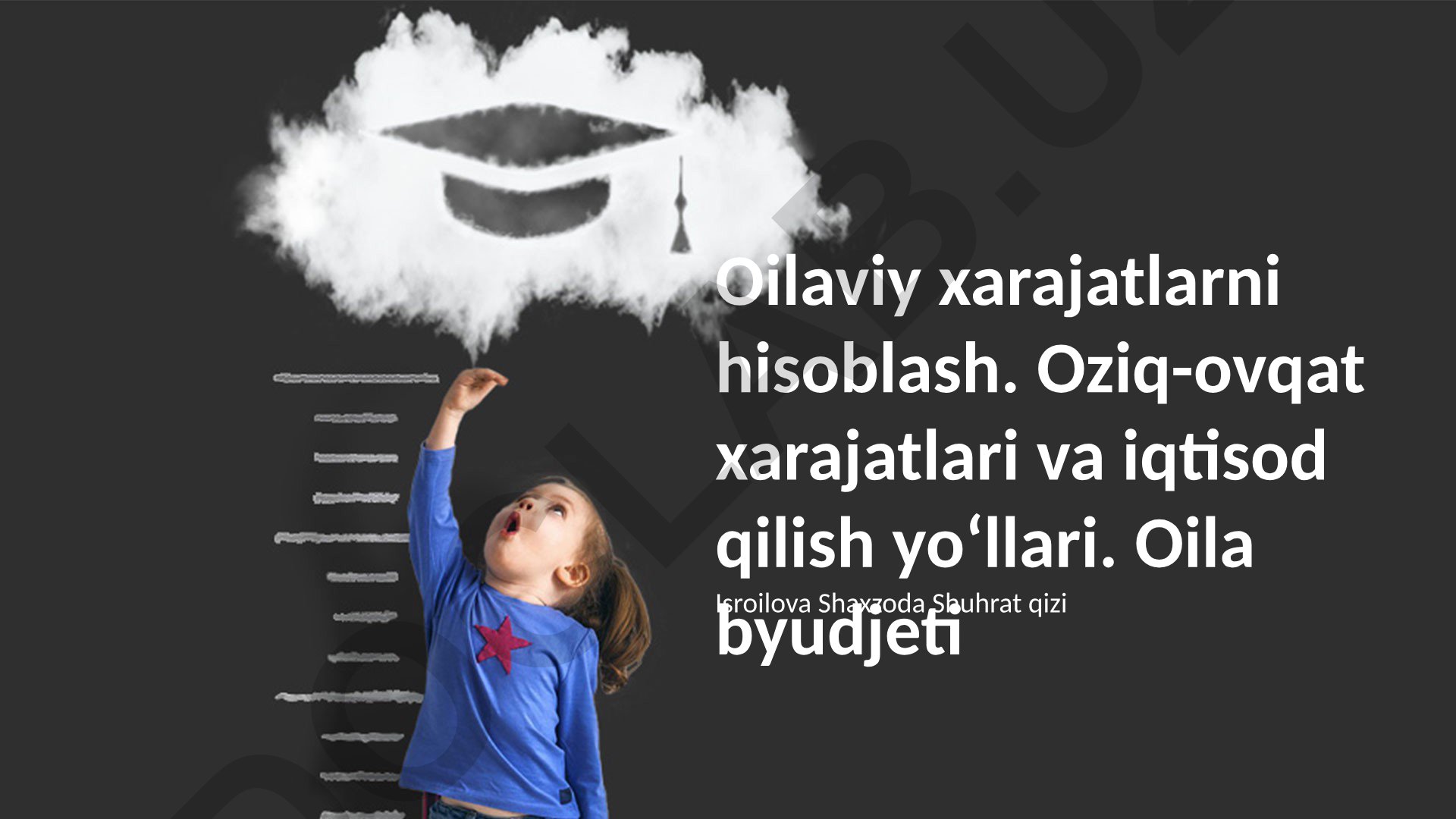 Oilaviy xarajatlarni hisoblash va byudjetni boshqarish