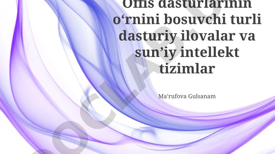 Ofis dasturlarini almashtiradigan texnologiyalar: Tarix, bugungi kun va kelajak