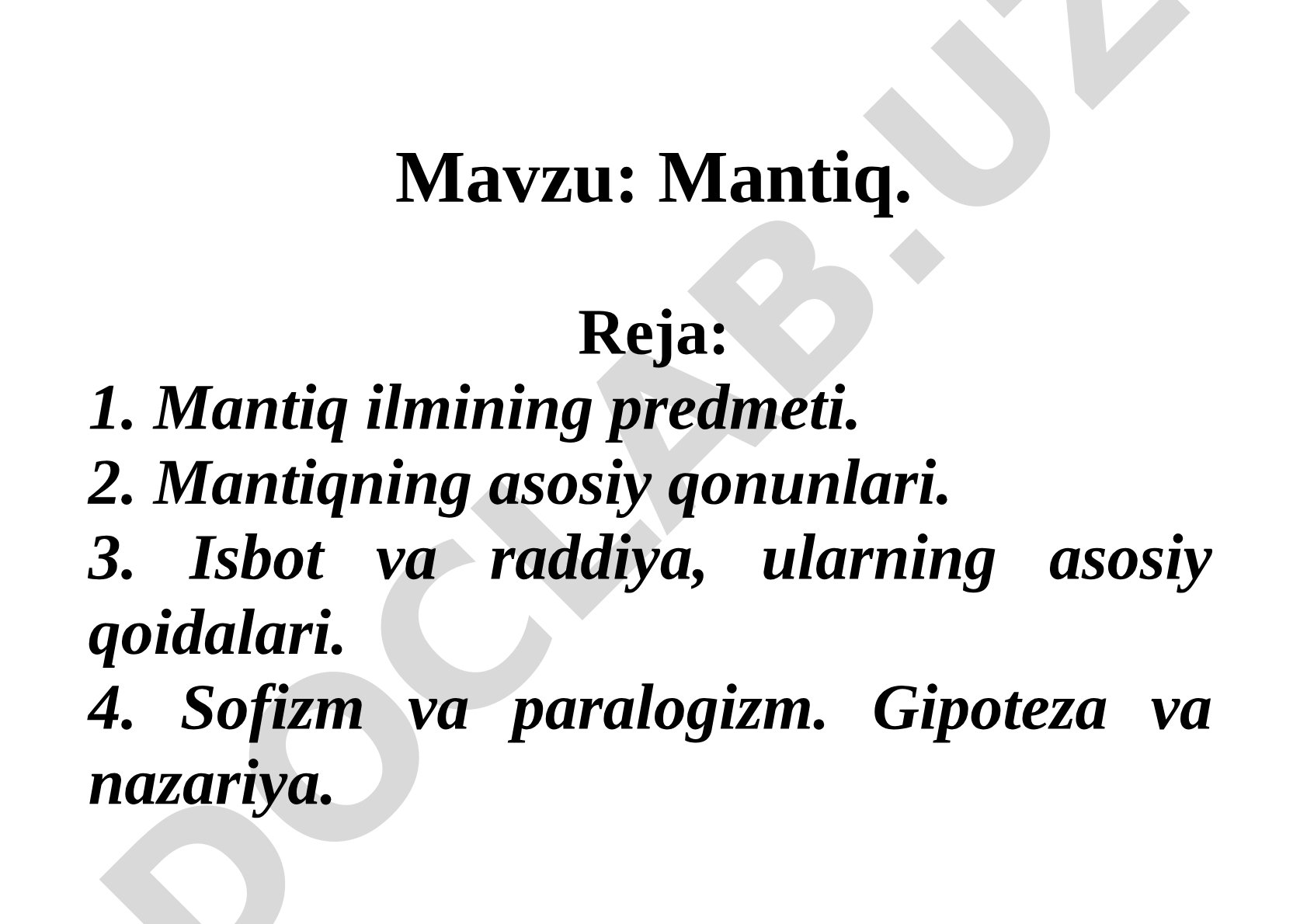 Mantiq