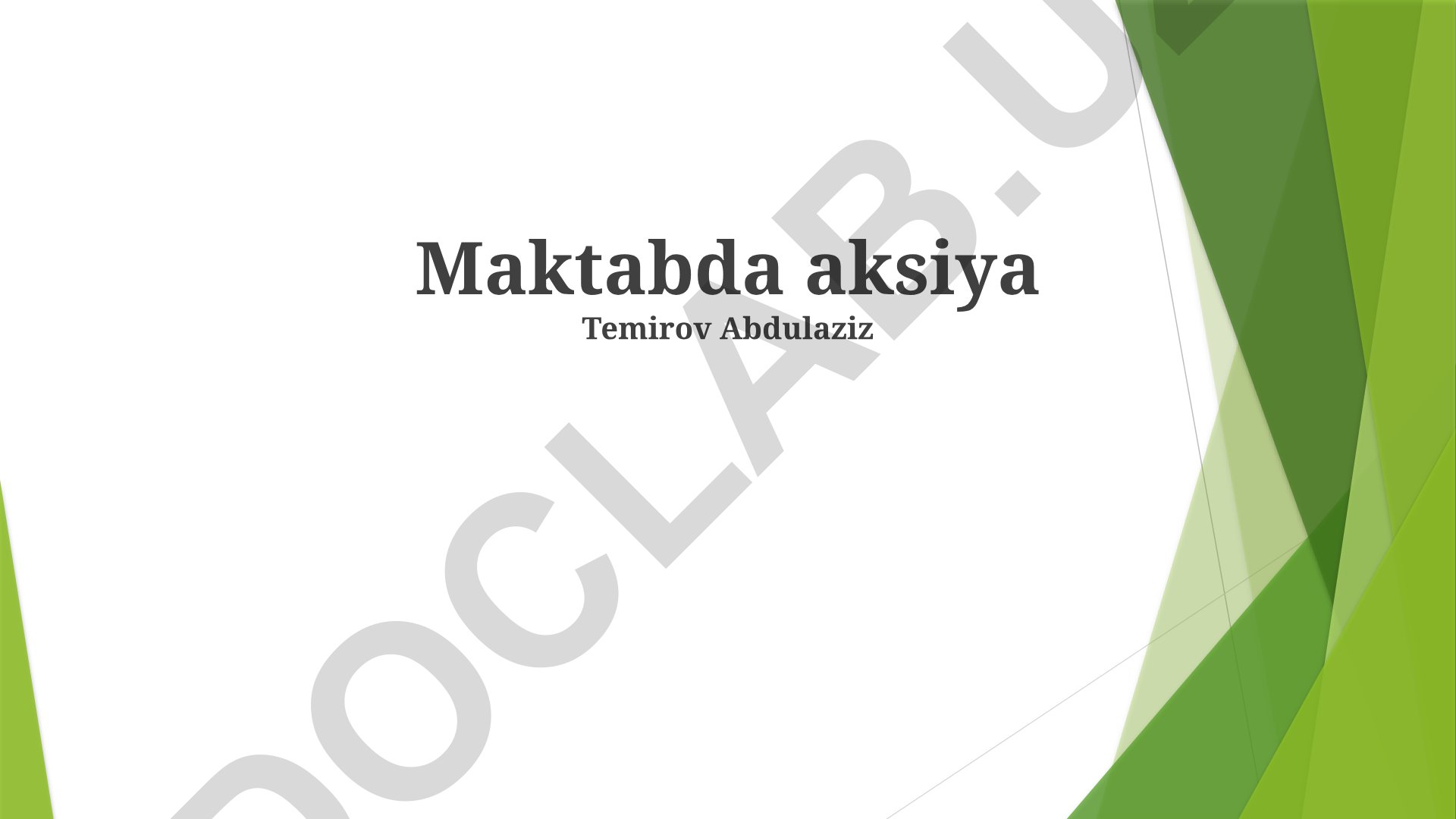 Maktab bo'yicha norozilik namoyishlari sabablari, ta'siri va yechimlari