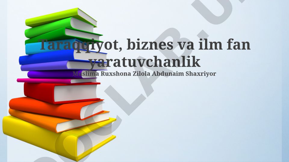 Ijodkorlik va kelajak texnologiyalari