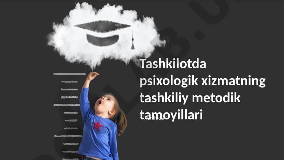 Tashkilotda psixologik xizmatning tashkiliy metodik tamoyillari