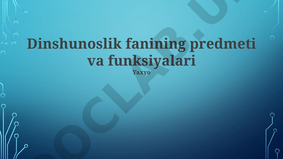 Sotsiologiya fanining predmeti, funksiyalari va asosiy nuqtai nazarlari