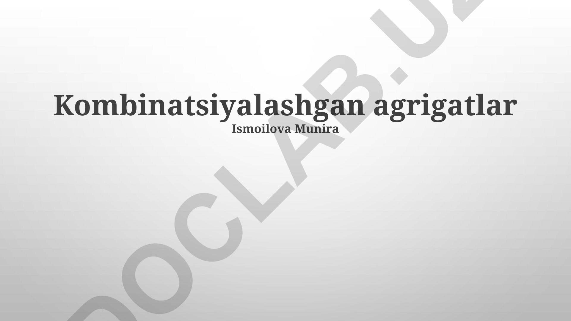 Kombinatsiyalashgan agregatlar: qo'llanish sohalari, turlari va xususiyatlari