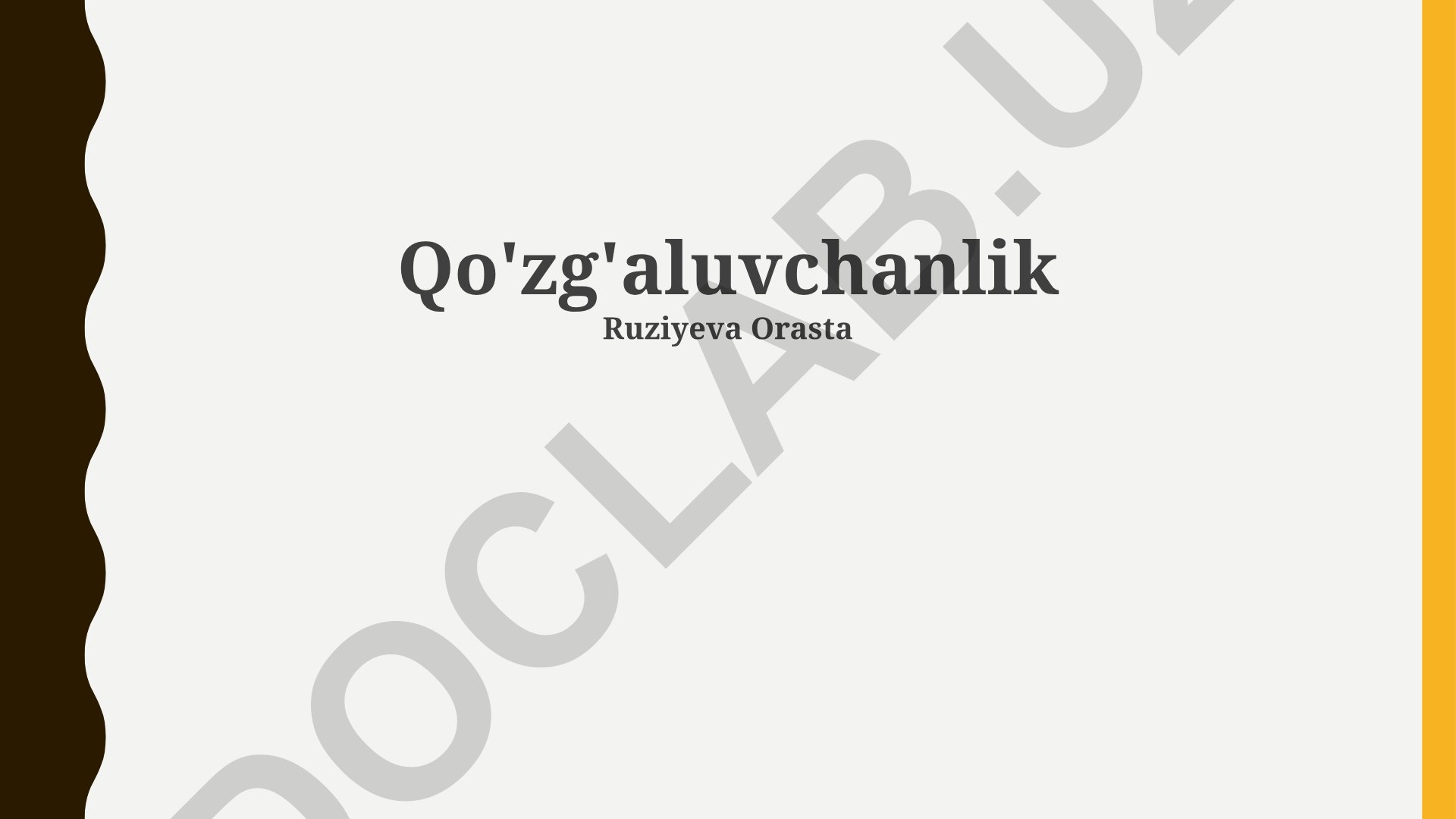 Qo'zg'aluvchanlikning fiziologik mexanizmlari va xususiyatlari