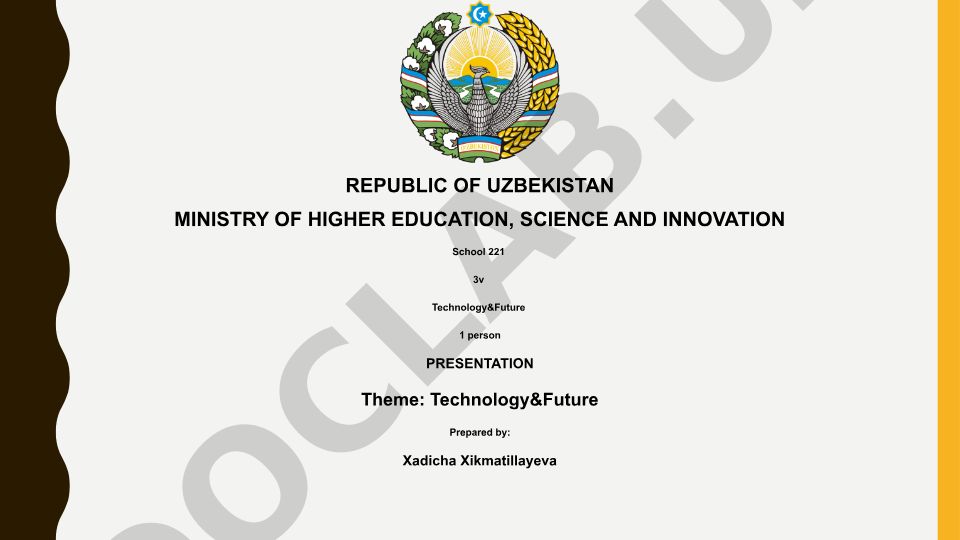Technology and Future