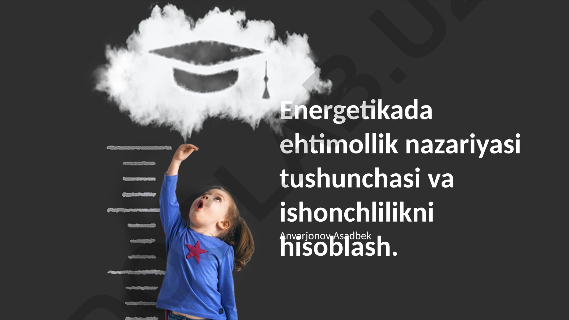 Energetikada ehtimollik nazariyasi tushunchasi va ishonchlilikni hisoblash