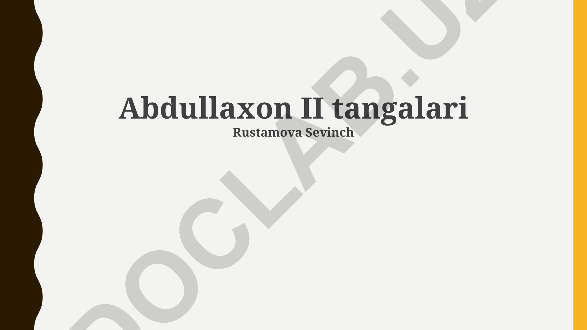 Abdullaxon II tangalarining numizmatik ahamiyati va tarixi