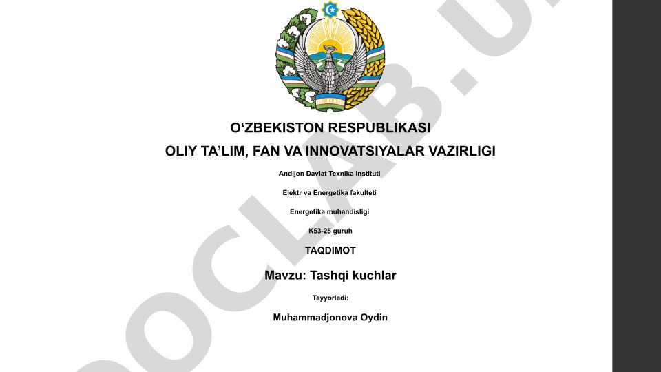 Tashqi kuchlar