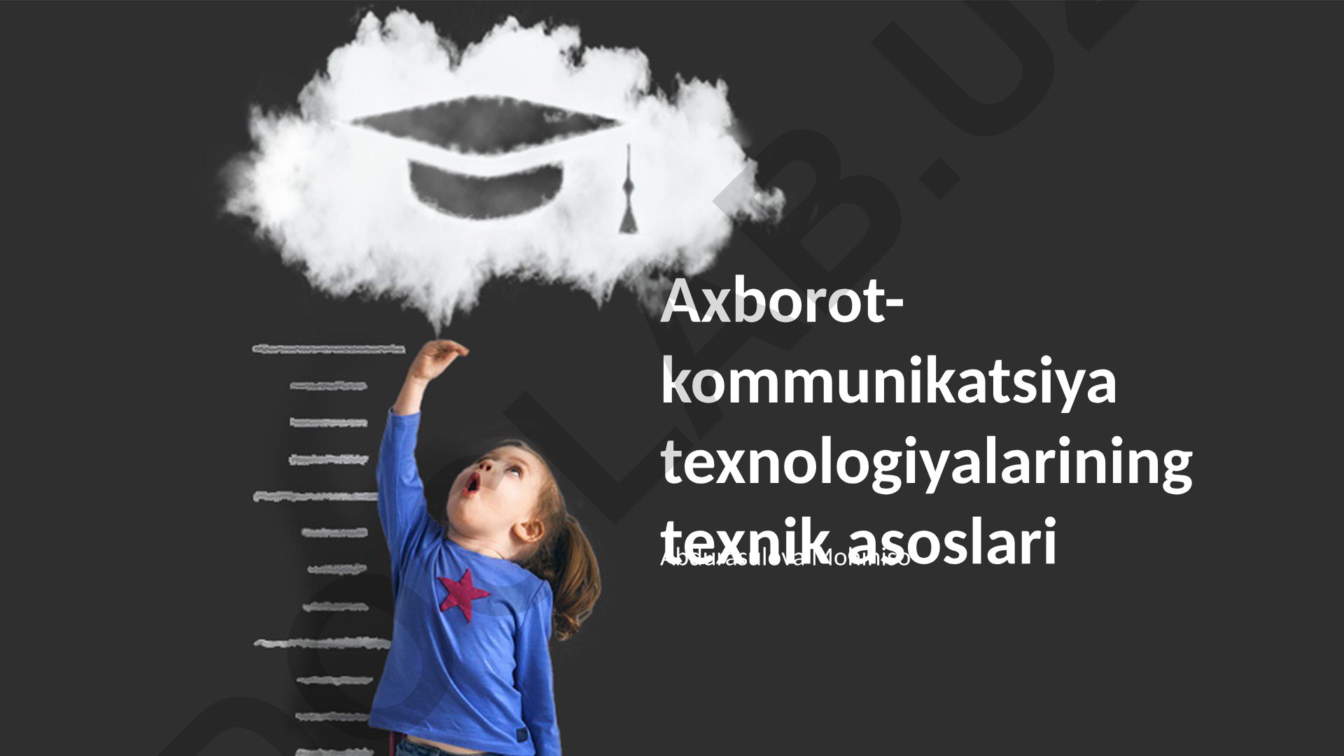 Axborot-kommunikatsiya texnologiyalarining texnik asoslari