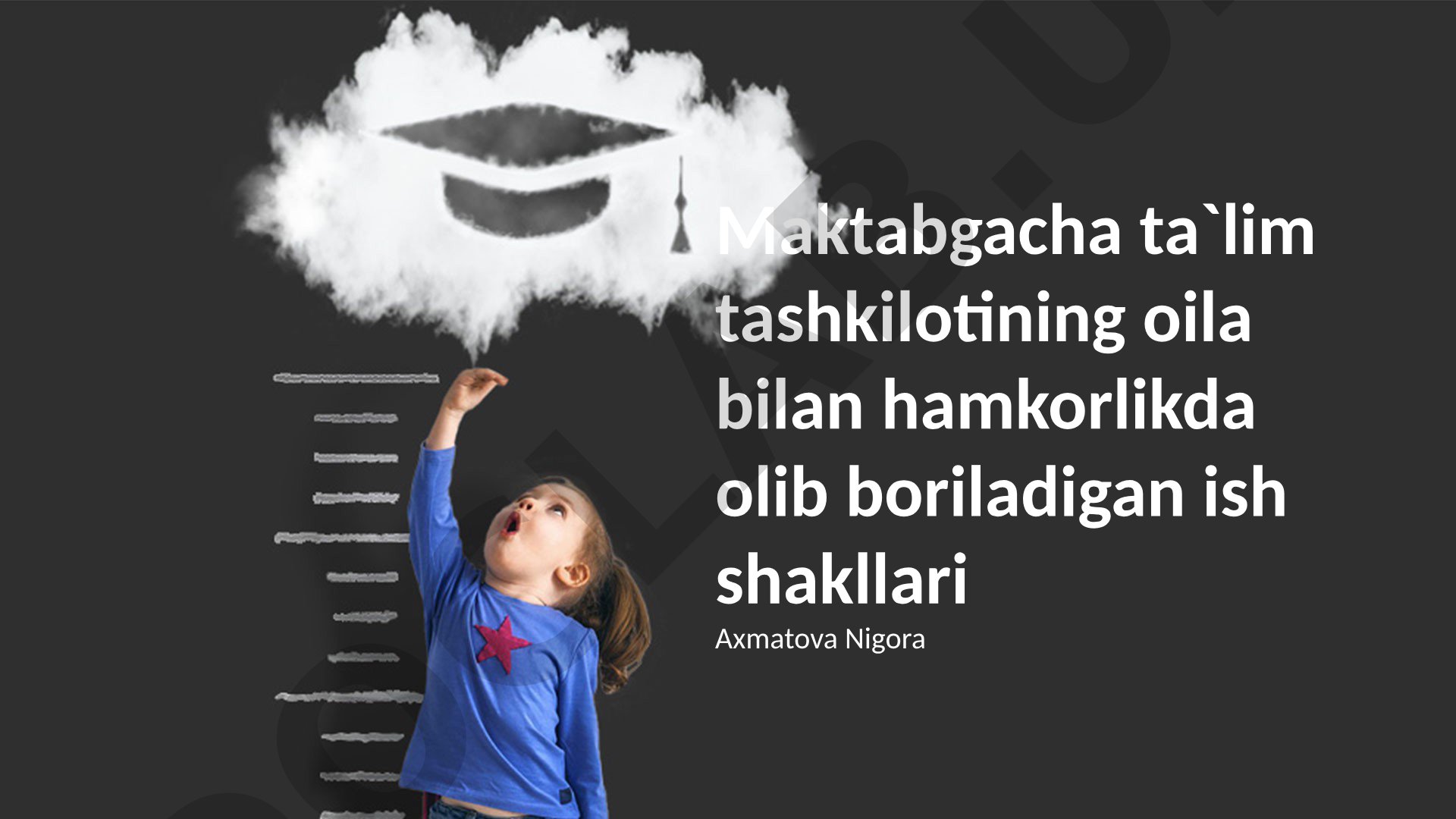 Maktabgacha ta'lim tashkilotining oila bilan hamkorlikda olib boriladigan ish shakllari