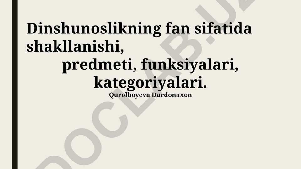 Paleontologiya fanining shakllanishi va rivojlanishi