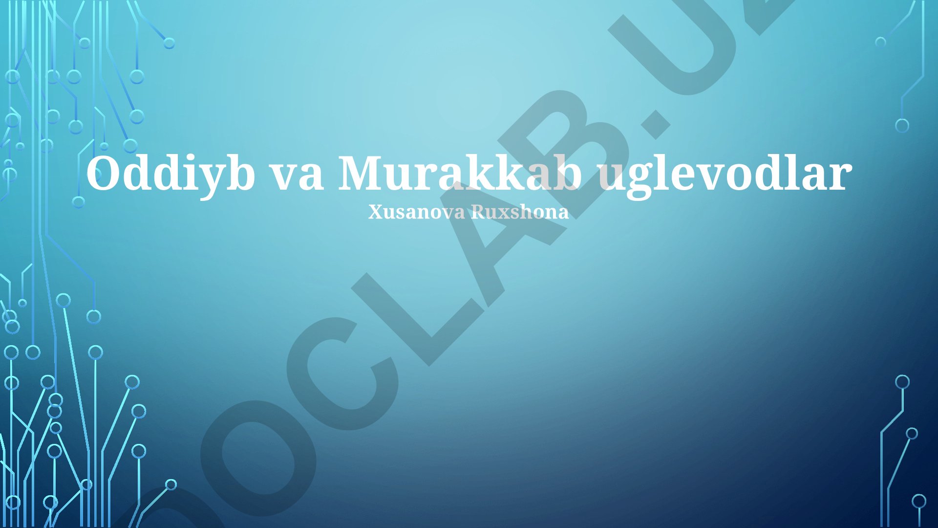 Oddiy va Murakkab Uglevodlarning Ta'rifi, Farqlari va Sog'liqqa Ta'siri