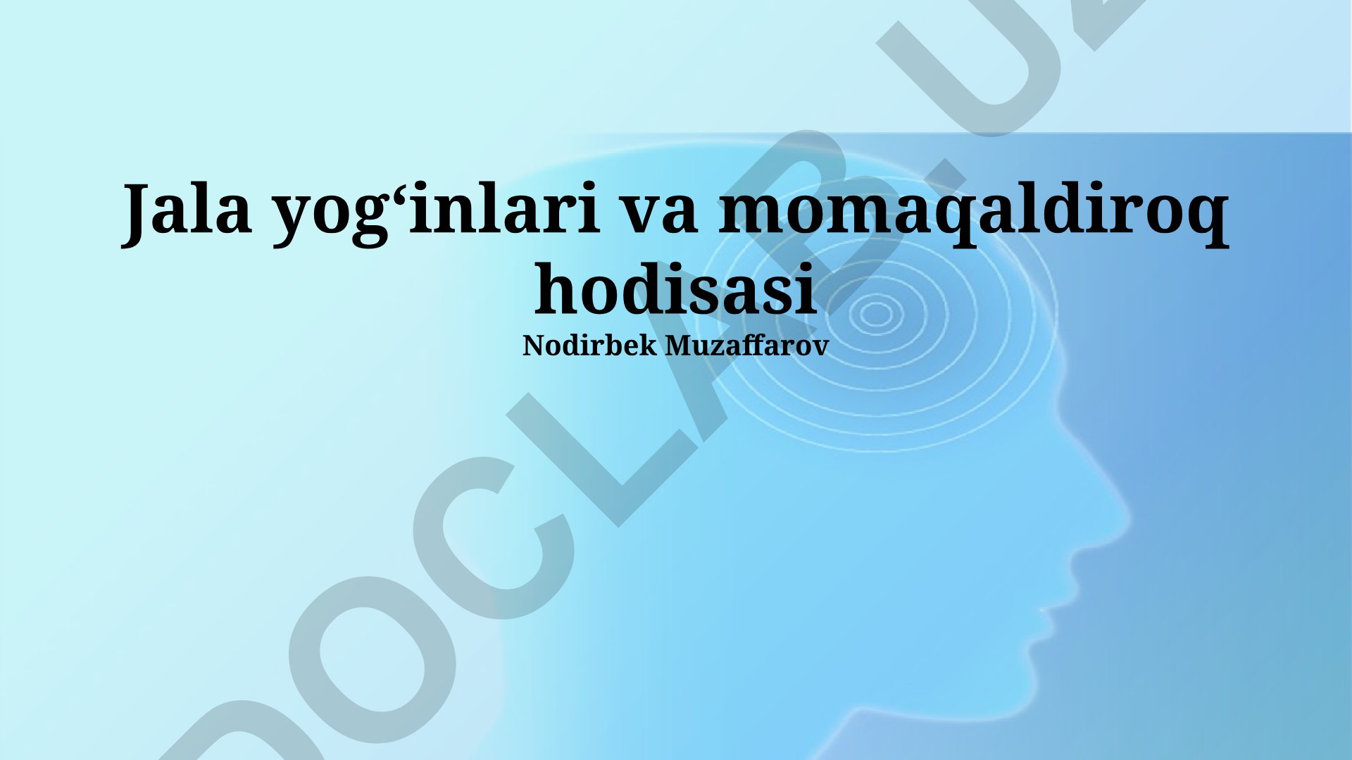 Momaqaldiroq vaqti va undan keyin yoga mashg'ulotlarining xavflari va tavsiyalar