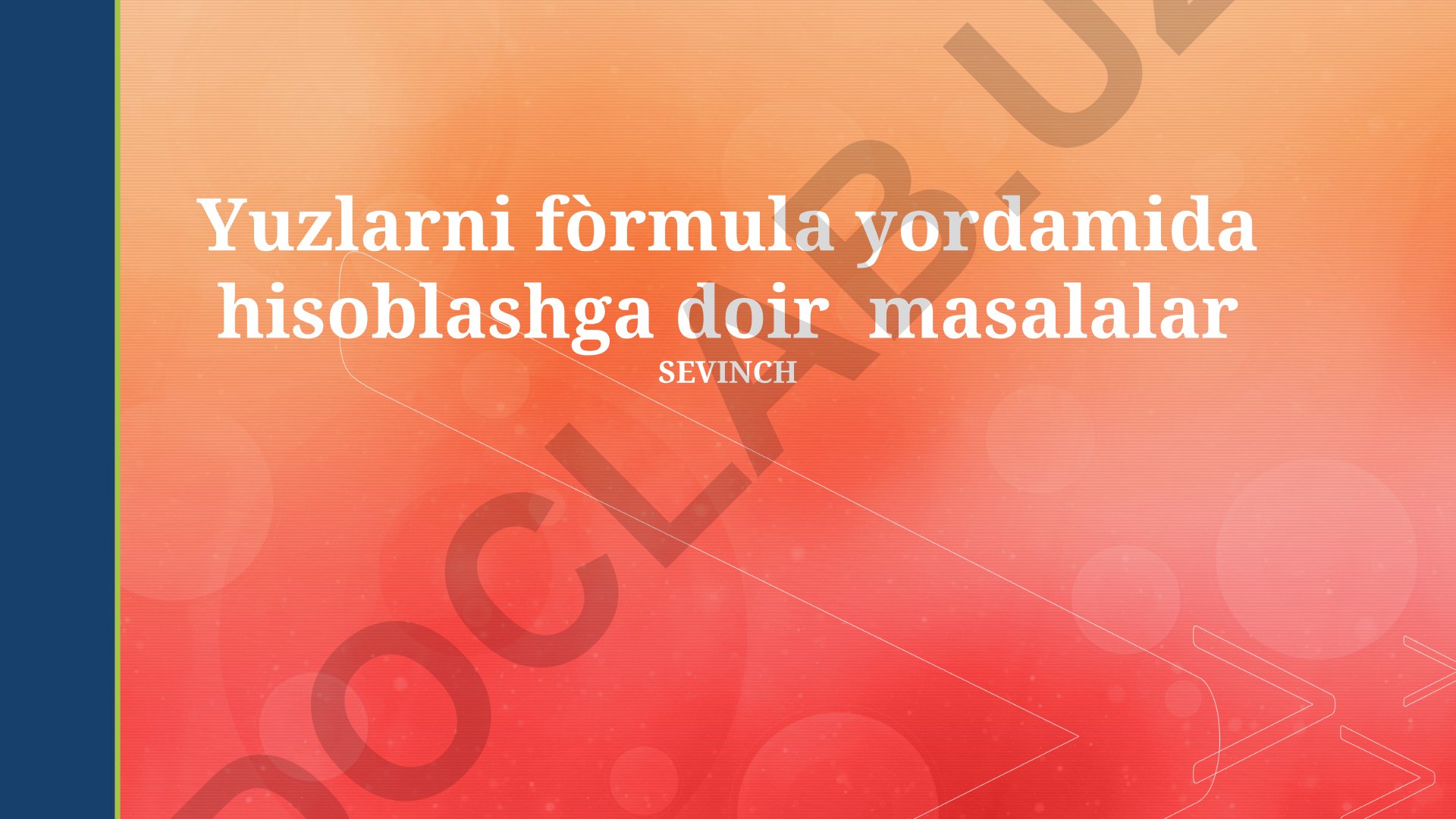 Murakkab geometrik shakllar yuzini hisoblash formulalari va muammolari