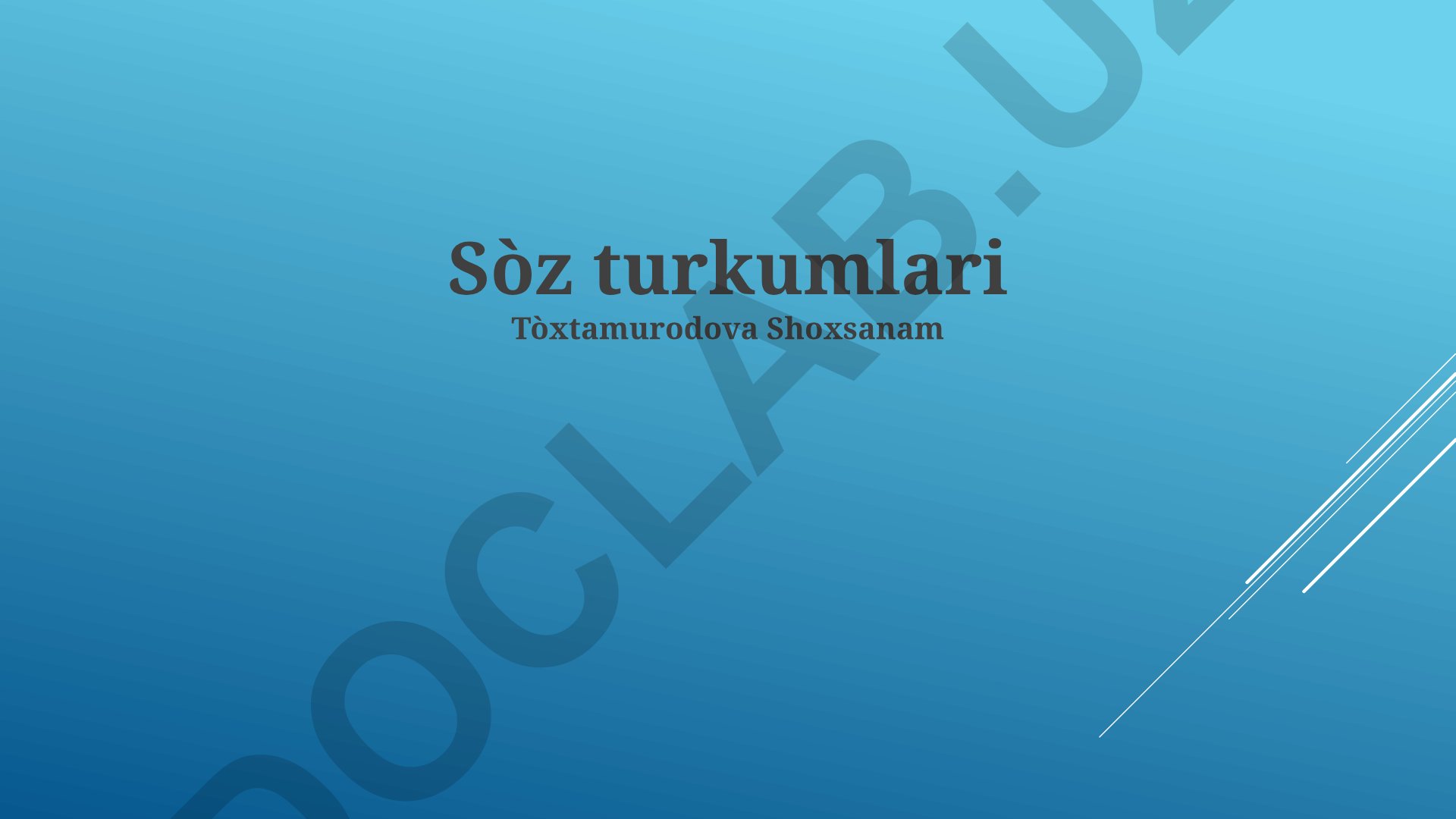 Turk qabilalarining kelib chiqishi, ijtimoiy tuzilishi va tarixiy roli