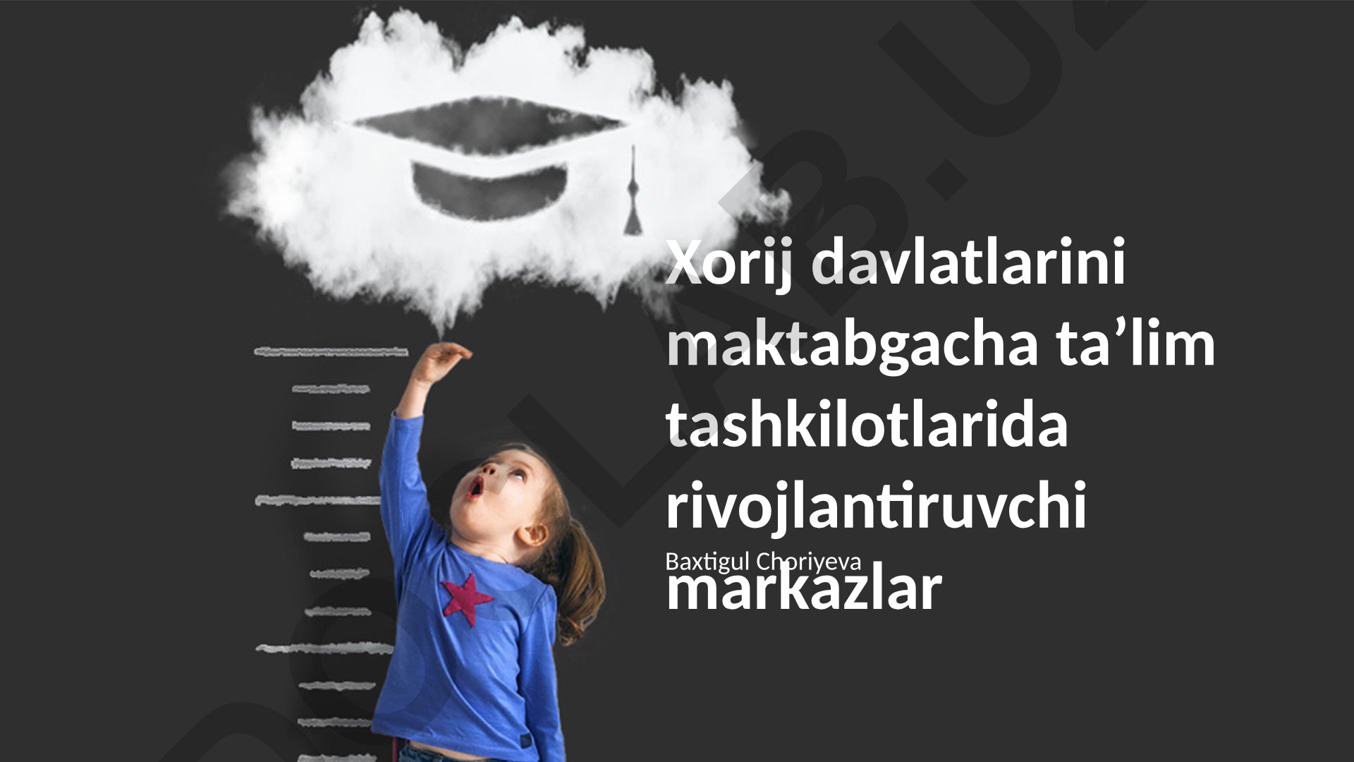 Xorij davlatlarida maktabgacha ta'lim tashkilotlarida rivojlantiruvchi markazlar