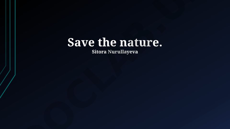Nature's Crisis and Sustainable Solutions for Environmental Protection