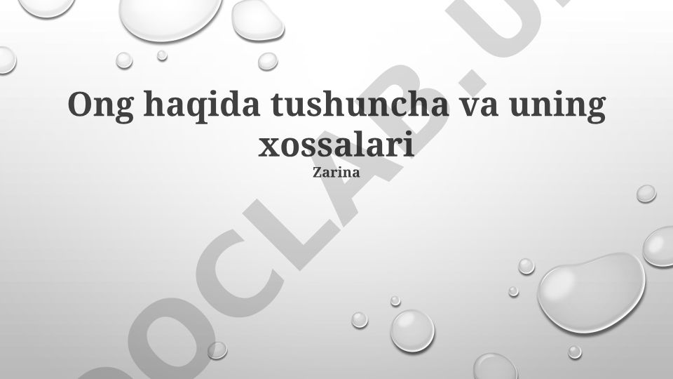Asalning ta'rifi, turlari, tarkibi va qo'llanilishi