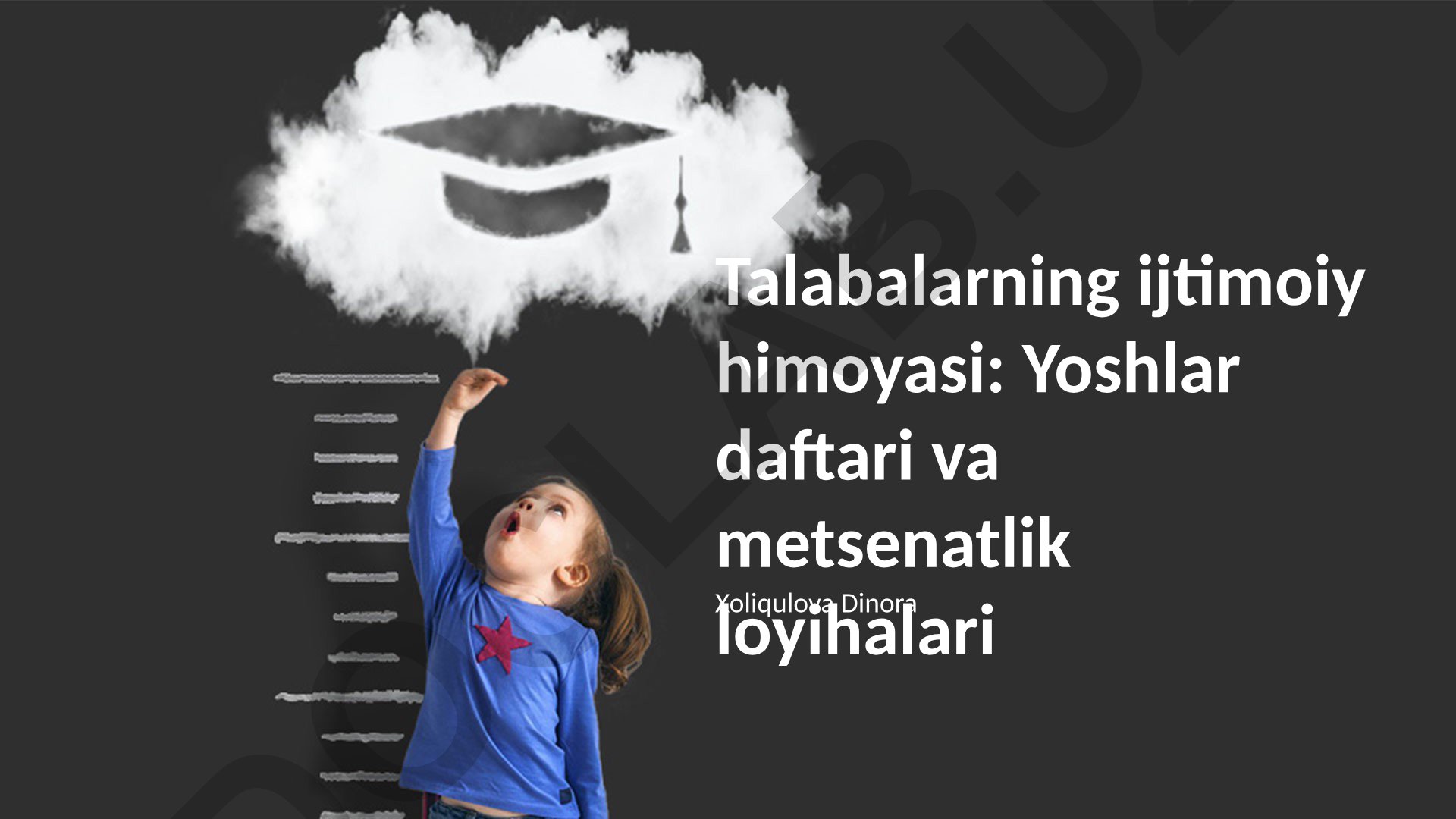 Talabalarning ijtimoiy himoyasi: Yoshlar daftari va metsenatlik loyihalari