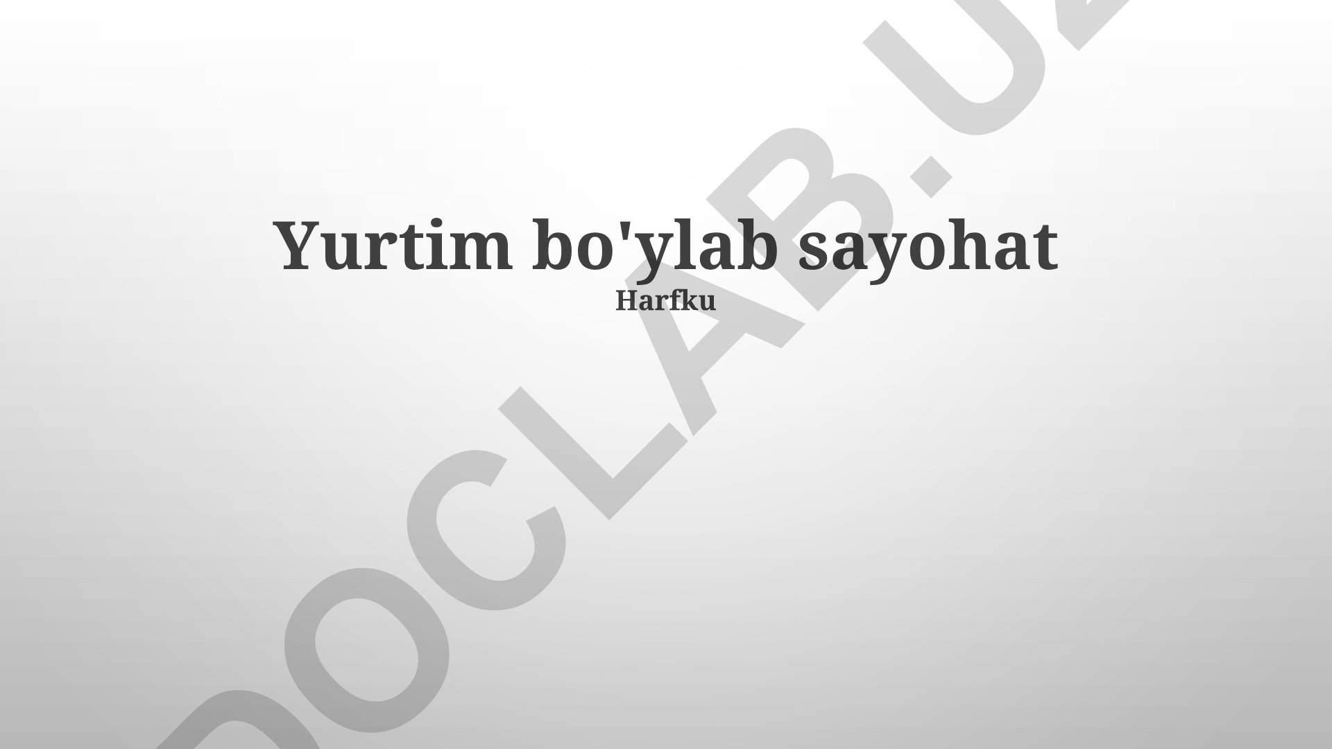 O'zbekiston bo'ylab sayohat: madaniy boyliklar, manzaralar va an'analar