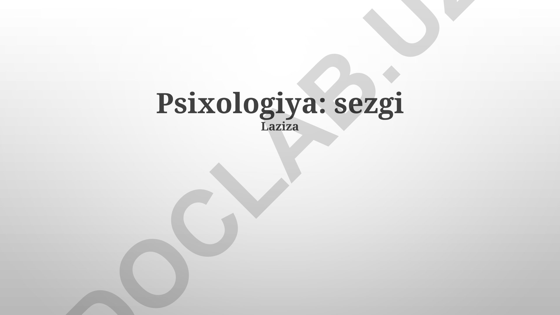 Intuitsiya: ta'rif, psixologik mexanizmlar va qaror qabul qilishdagi roli