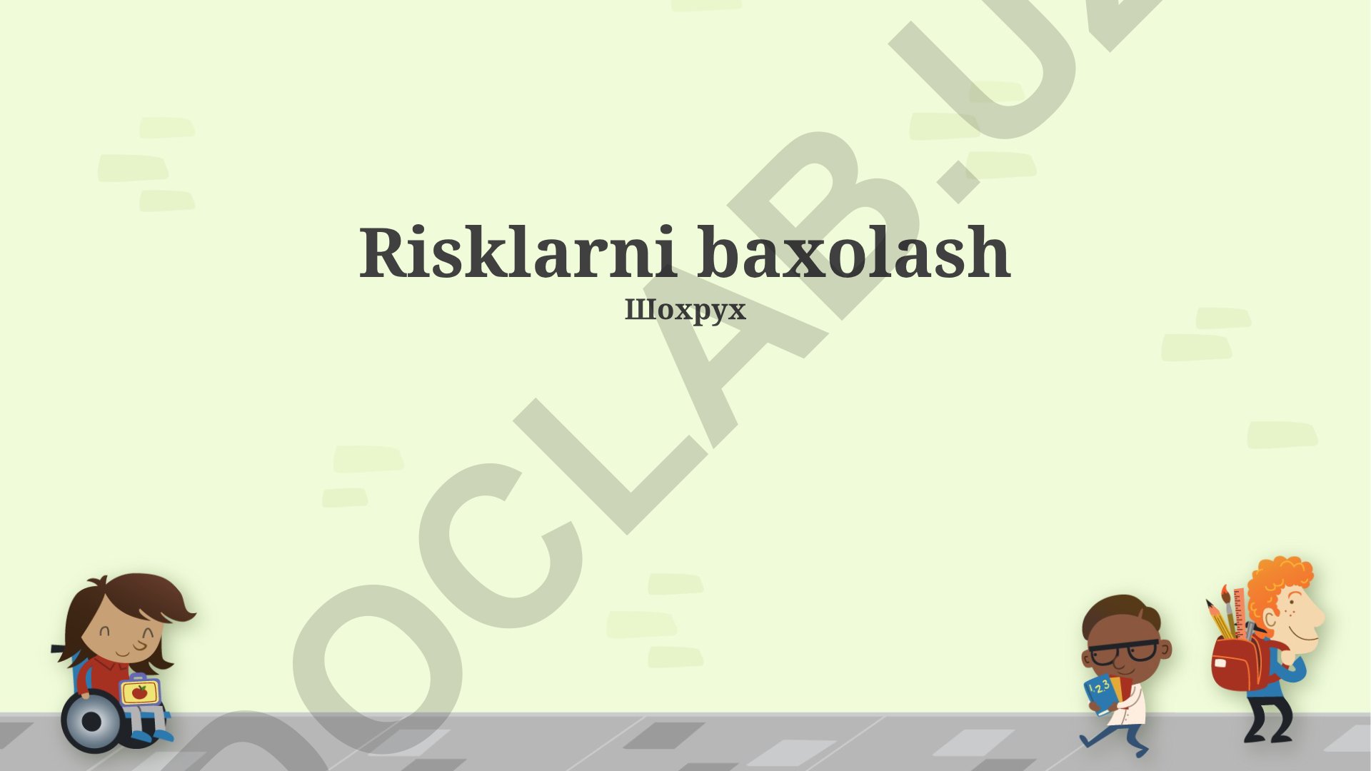 Xavflarni boshqarish strategiyasi va baholash jarayoni