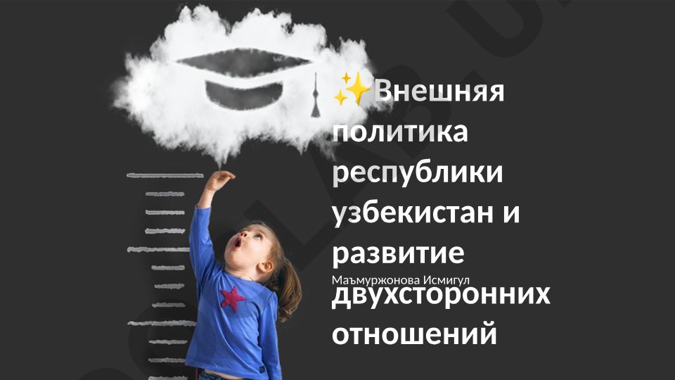 Внешняя политика Республики Узбекистан и развитие двусторонних отношений