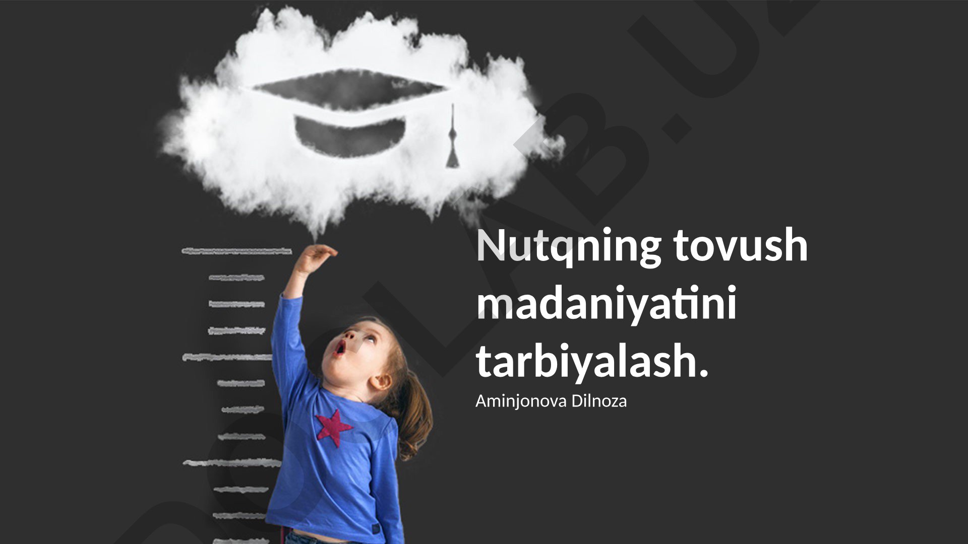 Nutqning tovush madaniyatini tarbiyalash
