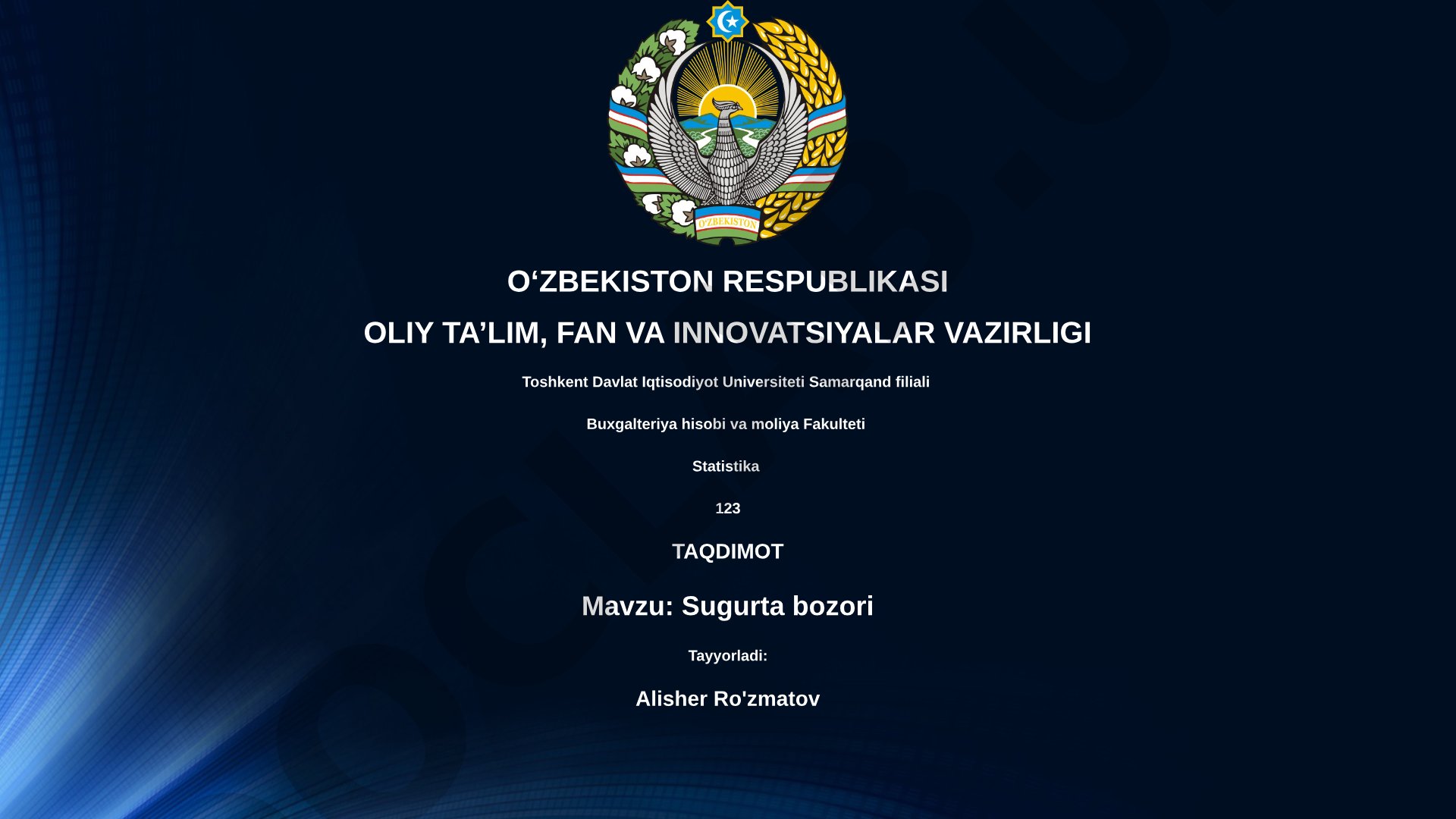 Sugurta bozori
